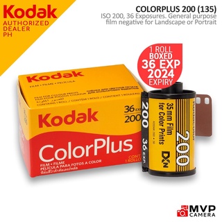 【Ready Stock】◕﹊KODAK Colorplus 200 Color Plus 35mm 135 Colored Negative Film C41 C-41 Process 2024 M