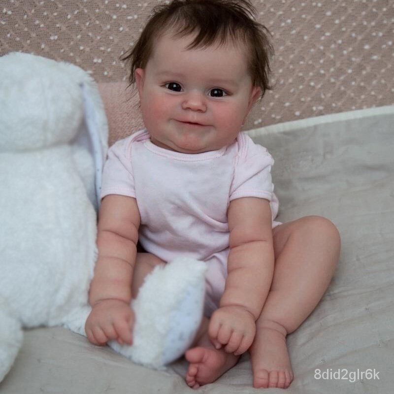 50cm Bebe Reborn Baby Doll Lifelike Newborn Girl Baby Soft Touch Maddie With Hand Rooted Hair High Q Shopee Philippines