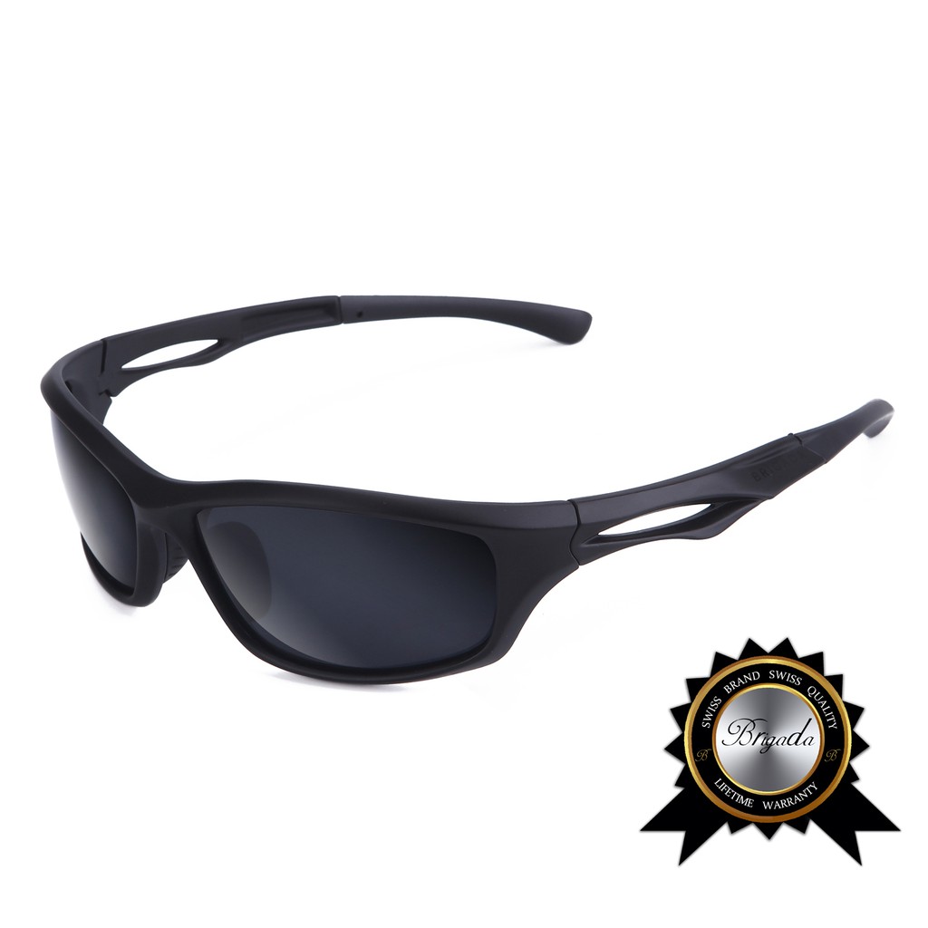 [ COD & Ready stock ]Polarized Cool Black Sport Sunglasses for Men