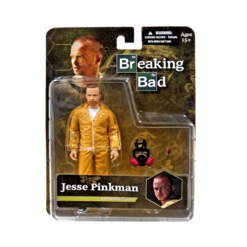 Jesse Pinkman Breaking Bad 6in Action Figure Limited Ed Orange Hazmat Suit Mezco for sale online 