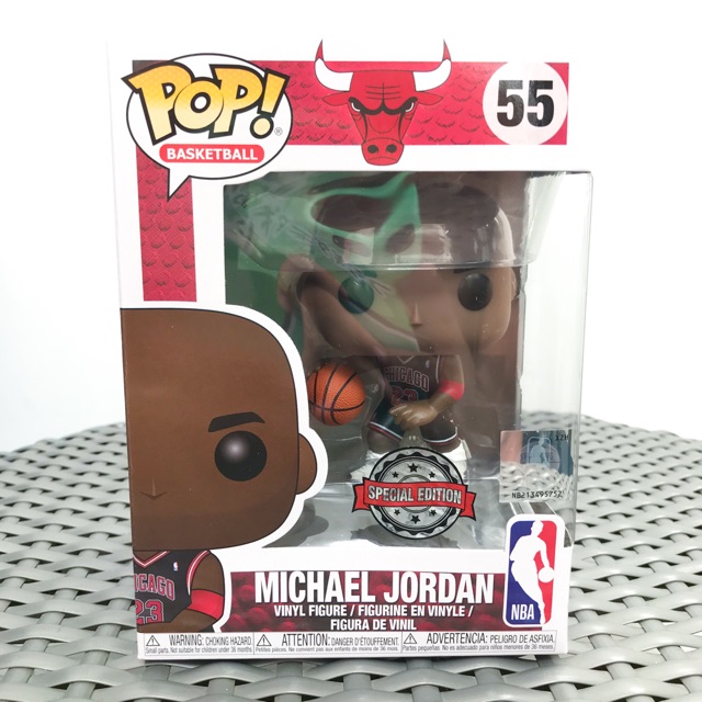 funko pop michael jordan black jersey