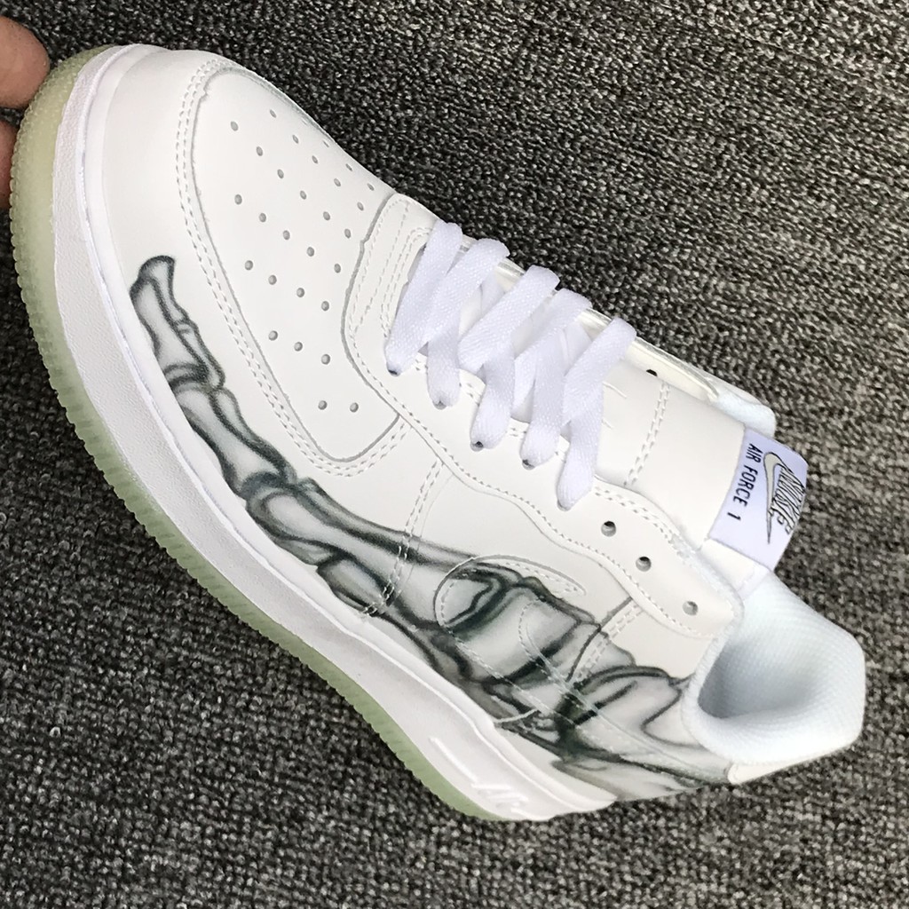 air force skeleton white