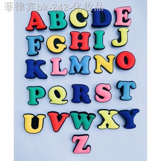 ❄Colorful Letters Alphabet Jibbitz Crocs Charms