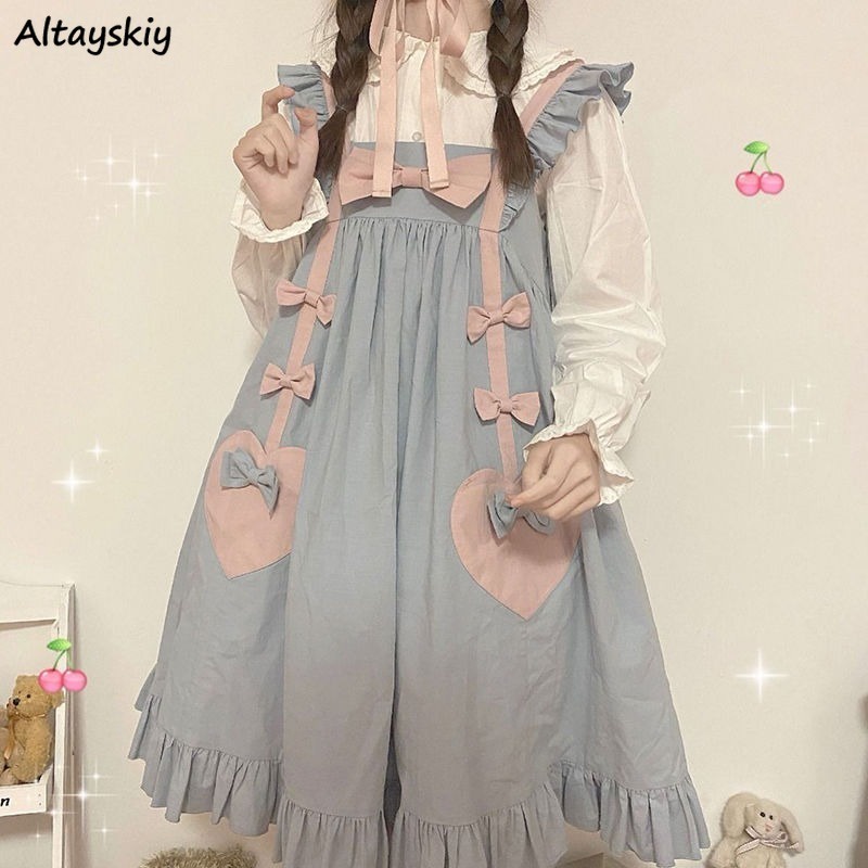 Summer Outfit Women Beach Fashion clothes Lolita Dresses Women Ruffles  Knee-length Loose Kawaii | Shopee Philippines