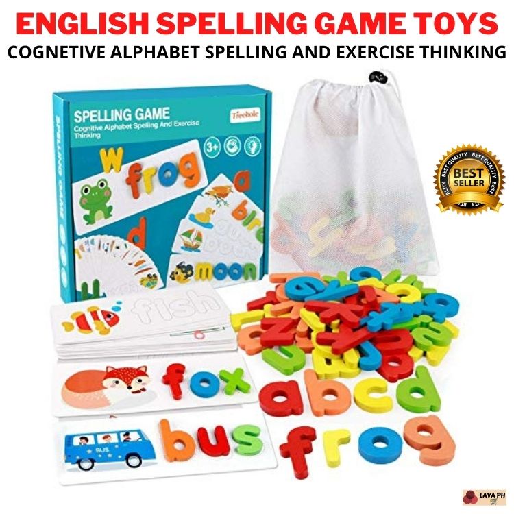 LPH English Spelling Cognitive Alphabet and Exercise Thinking Early ...