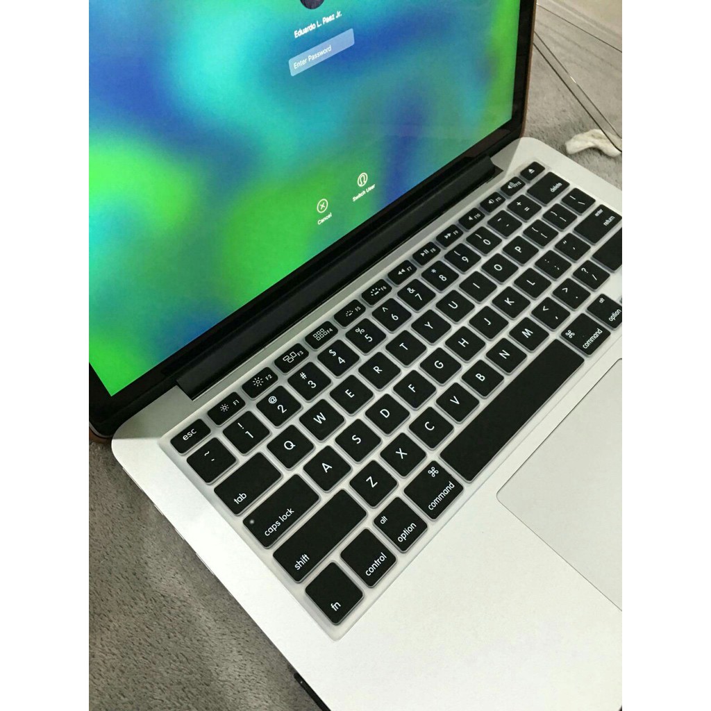 Apple Macbook Keyboard Protector Silicon BLACK Keyboard Cover Pro 13