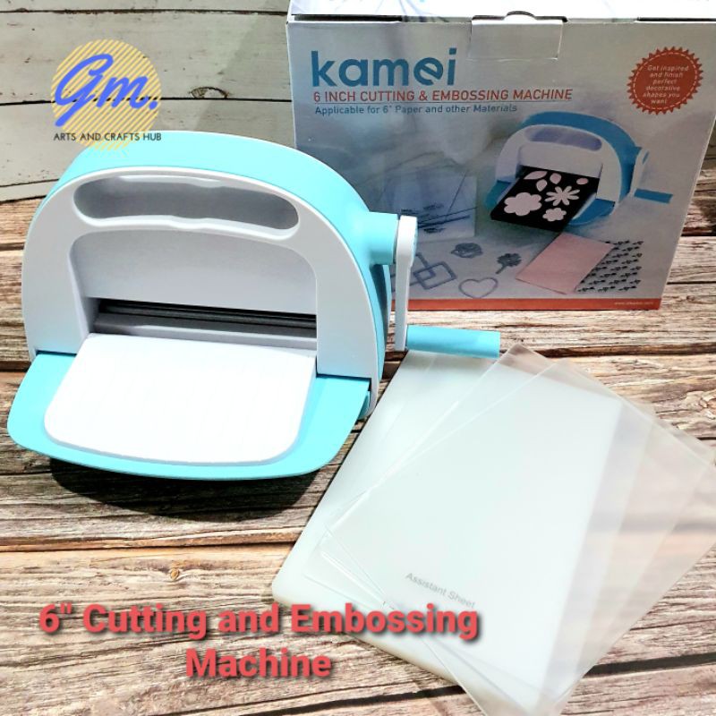 CUTTING AND EMBOSSING MACHINE A5 6x8.5" Kamei Die Cutter and Embosser Shopee Philippines