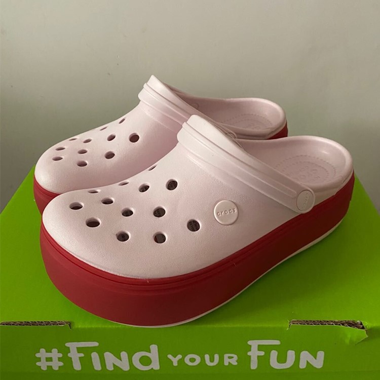 crocs with thick sole