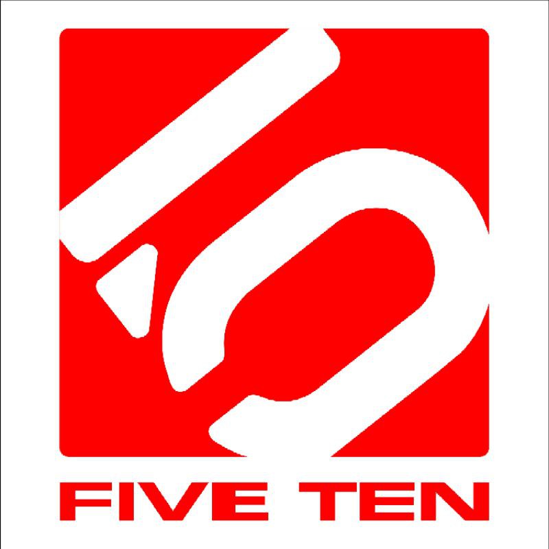 Five Ten red Logo Sticker Decal 