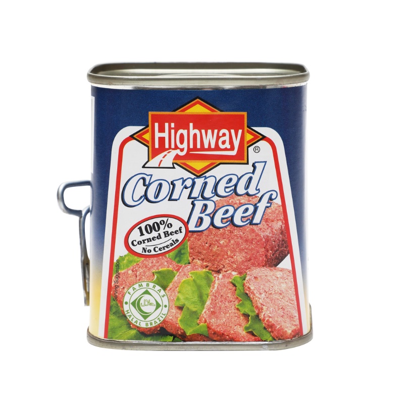 Highway Corned Beef 340g Halal (Brazil) Shopee Philippines