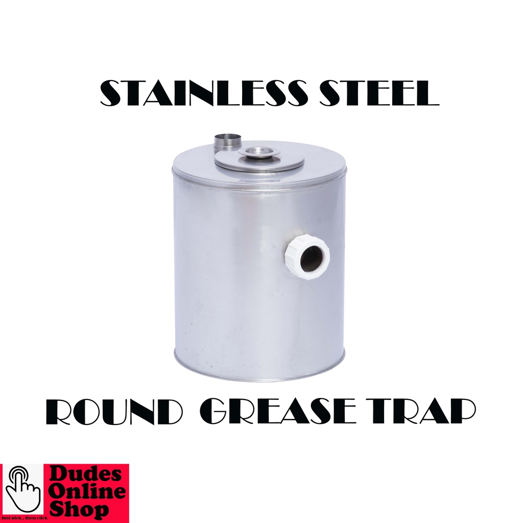 STAINLESS Greas Trap (Round)