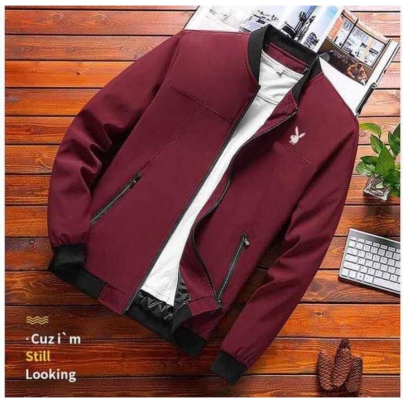 mens leather jacket. | Shopee Philippines