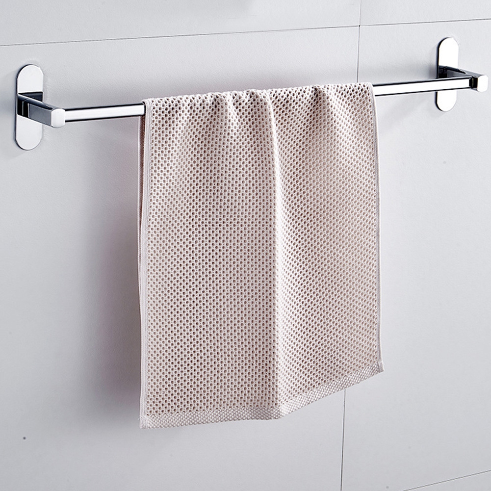 Kitchen Rack Towel Holder Rail Hanger Rod Hotel Stainless Steel