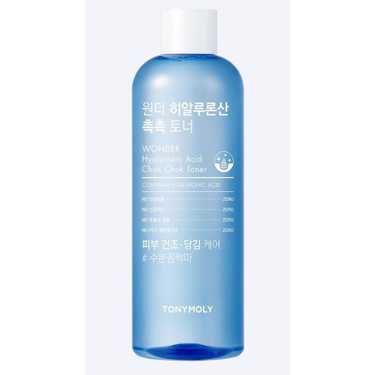 TONY MOLY Wonder Hyaluronic Acid Moisturizing Toner 500mL Shopee