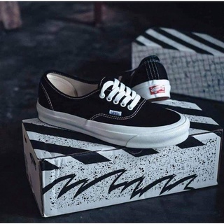 VANS VAULT AUTHENTIC BLACK MENS AND WOMENS HIGH QUALITY