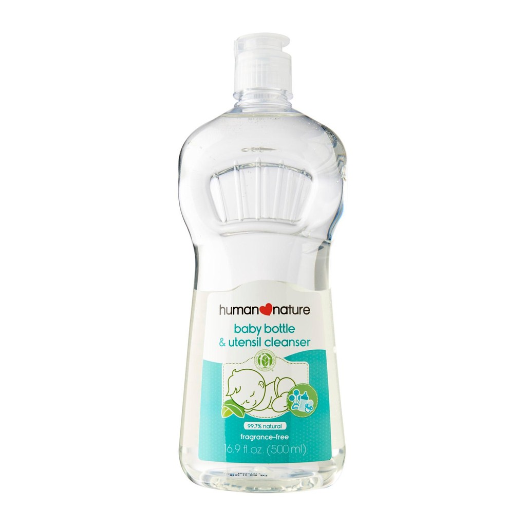 human nature baby bottle cleanser