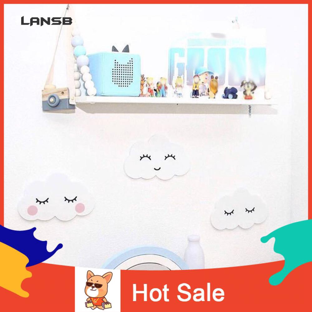 wooden cloud wall decor