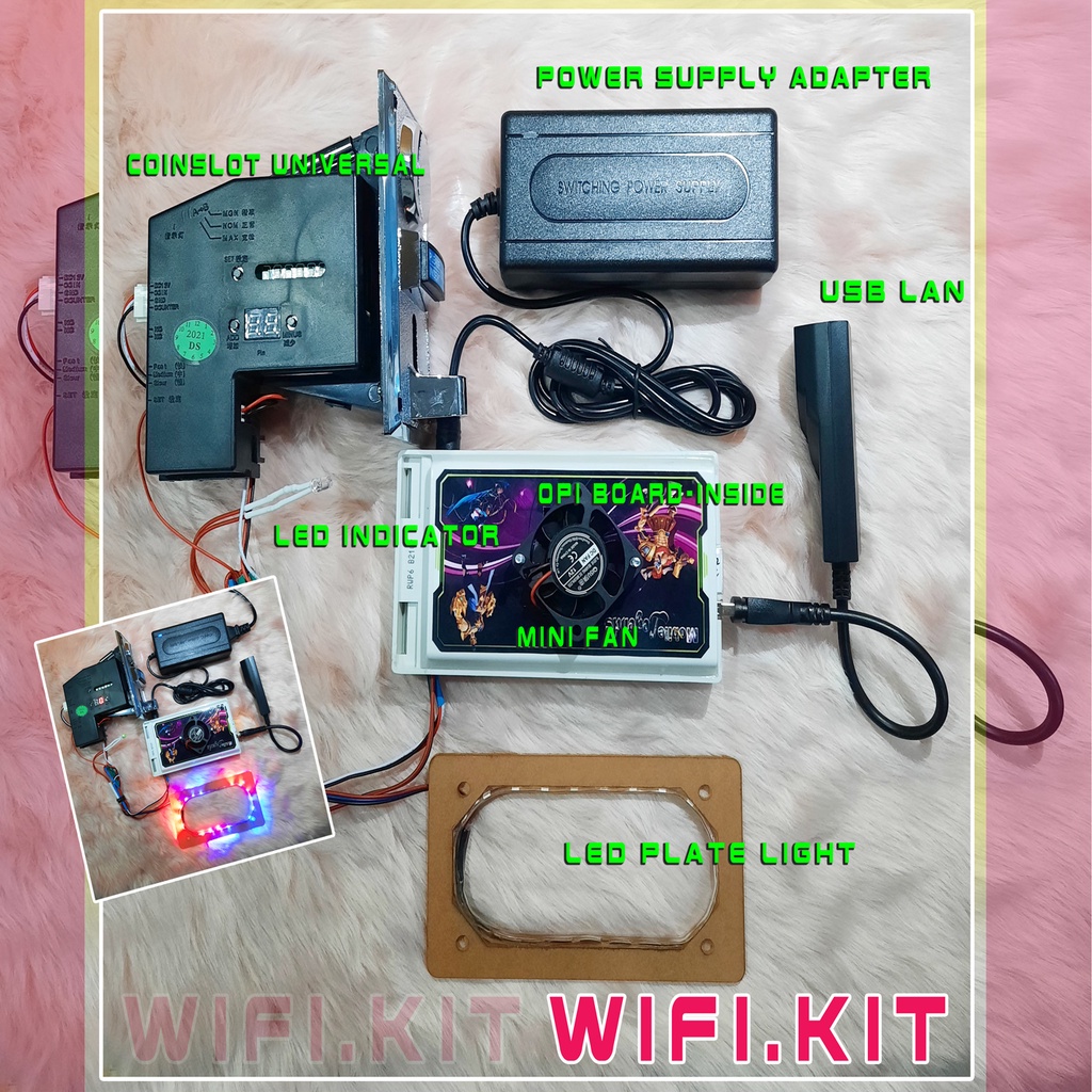 DIY Wifi Kit Orange Pi One||Orange Pi Pc||LPB|PISOFI/Adolite/WB License||Parts kit for Pisowifi #4
