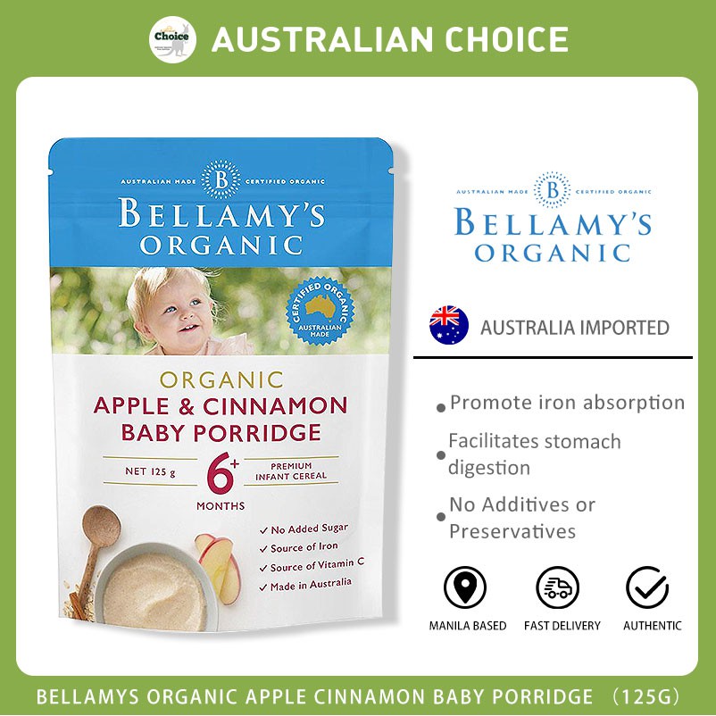bellamy's baby porridge