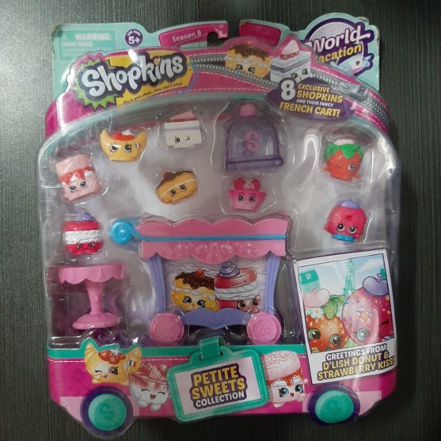 Shopkins World Vacation Petite Sweet Collection Season 8 | Shopee ...