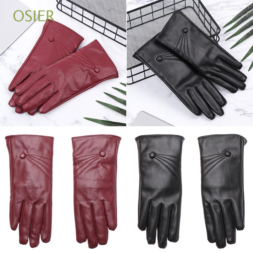 cool leather gloves