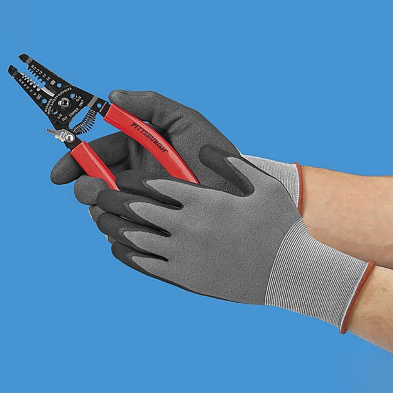 Electrical Glove Nitrile Work Gloves, 3D Comfort Stretch Fit, Durable