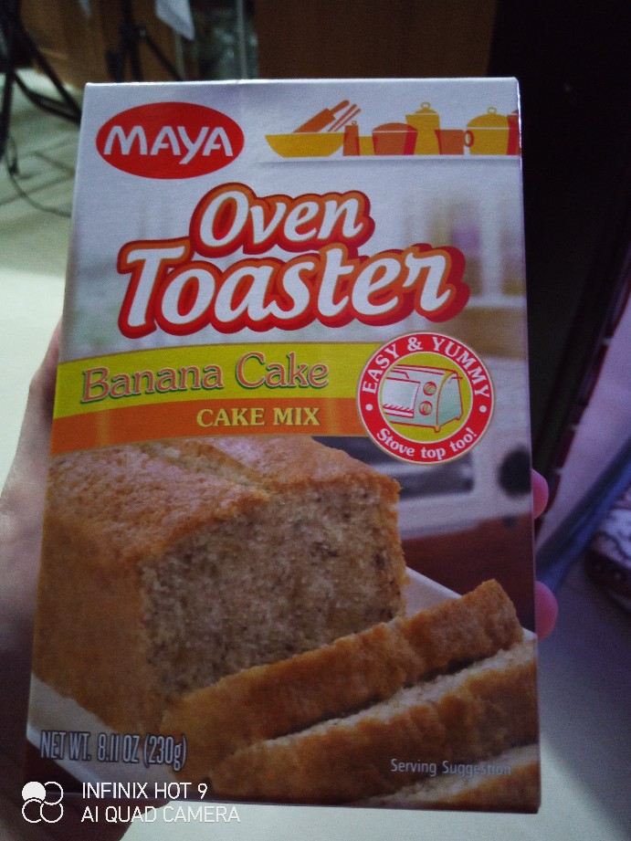 NEW!! MAYA OVEN TOASTER BANANA CAKE MIX 230g Shopee Philippines