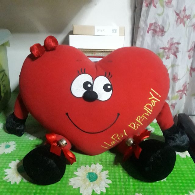 heart shaped stuffed toys