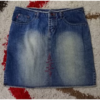 westport denim skirt