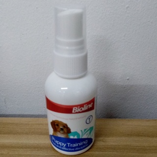 Excelsior 50ml and 120ml Bioline Dog Training Spray Pet Potty Aid Training Liquid Puppy Trainer #5