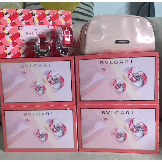 Bulgari Omnia Coral gift set | Shopee 