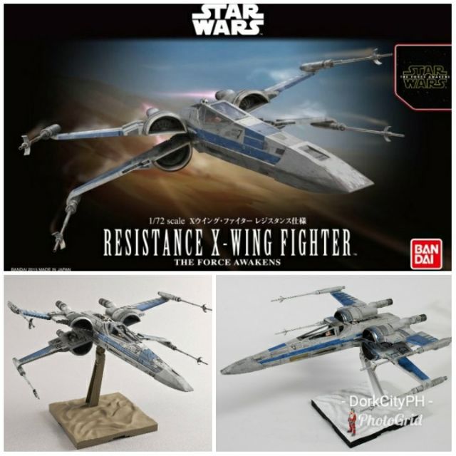 x wing model kit