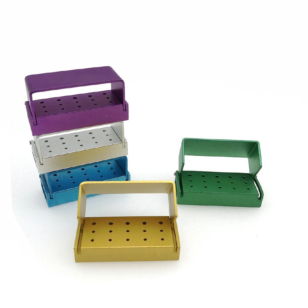 Dental Bur Burs Holder Block Disinfection Box Autoclave 15 Hole ALUMINIUM Jzp4 Shopee Philippines