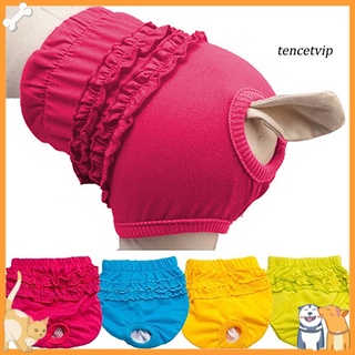 [Vip]Cute Female Pet Dog Puppy Menstruation Sanitary Pants Underwear Diaper Nappy