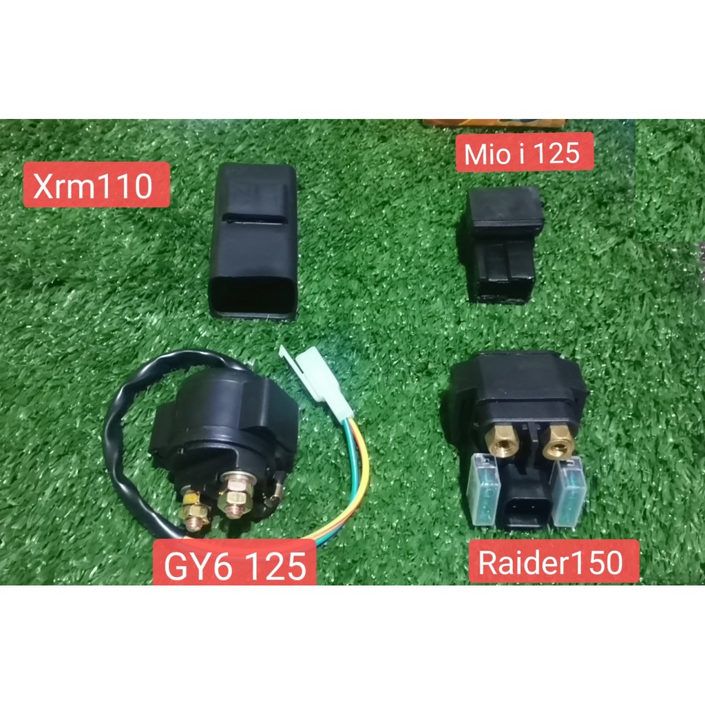 Motorcycle Starter Relay (Xrm110/Mio i 125/GY6125/Raider 150/CT100
