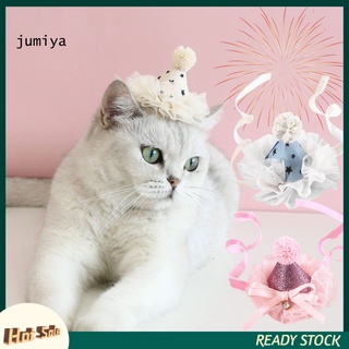jumiya Allergy Free Pet Sequin Hat Pet Product Birthday Party Colorful Pet Cat Cosplay Hat Vibrant Color