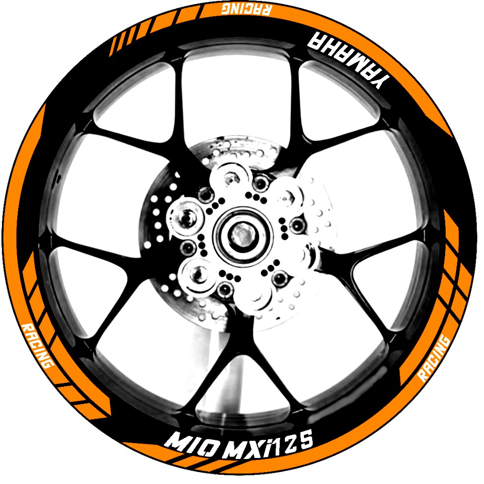 Yamaha Mio Mxi 125 Mags Sticker 1pair Set Shopee Philippines