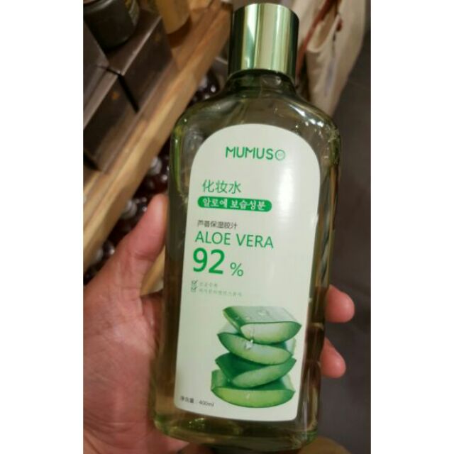 aloe vera moisturizing toner