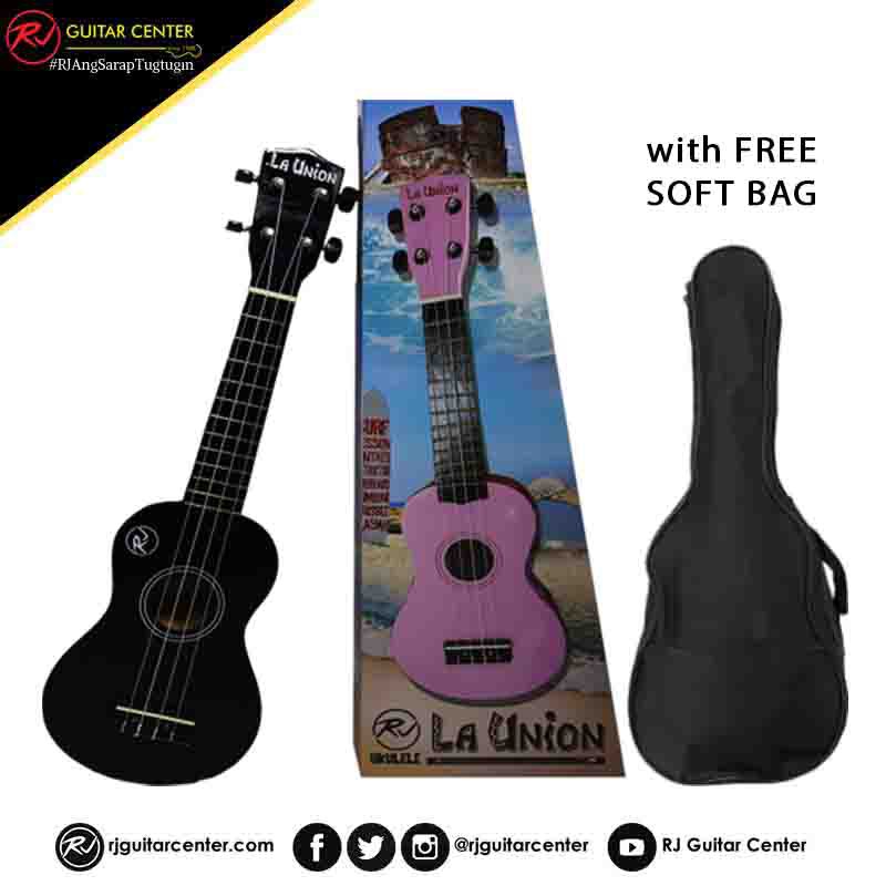 RJ Guitars RJ La Union Ukulele Soprano with Soft Bag Shopee Philippines