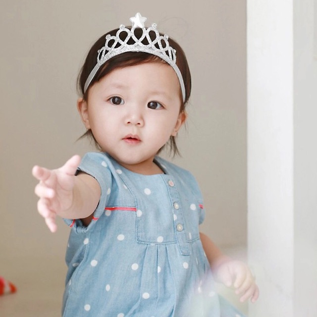 little girl crown headband