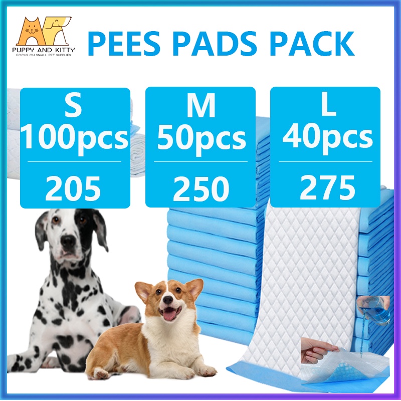 100ct PAWPANG Disposable Dog Diaper Liners Booster Pads for Male & Female Dogs Pet Belly Bands & Male Wraps 4 Sizes Variations Doggie Diaper Inserts fit Most Types of Dog Diapers 