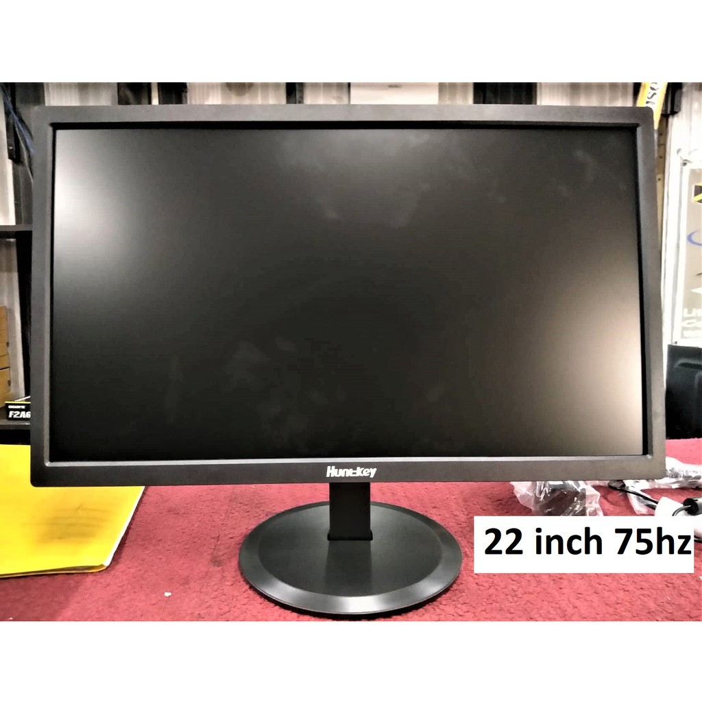 SALE! Huntkey 22 inch super slim 75hz gaming led monitor HDMI FullHD