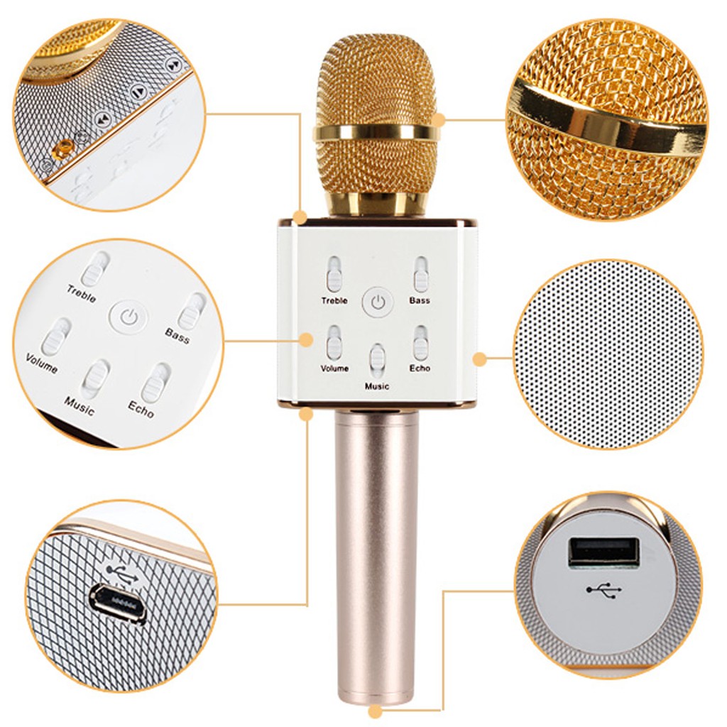 rechargeable microphone and speaker