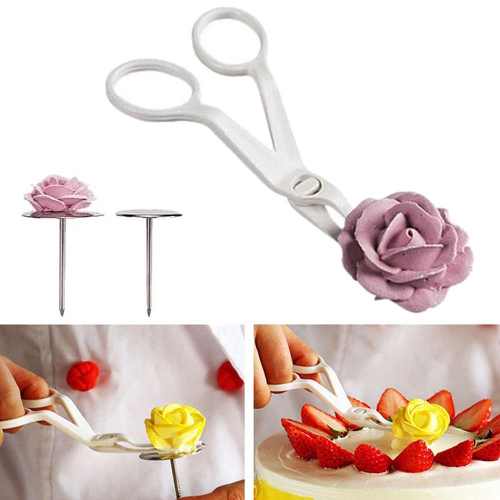 Piping Flower Scissors+Nail Icing Bake Cake Decorating Cupcake Pastry Tool  | Shopee Philippines