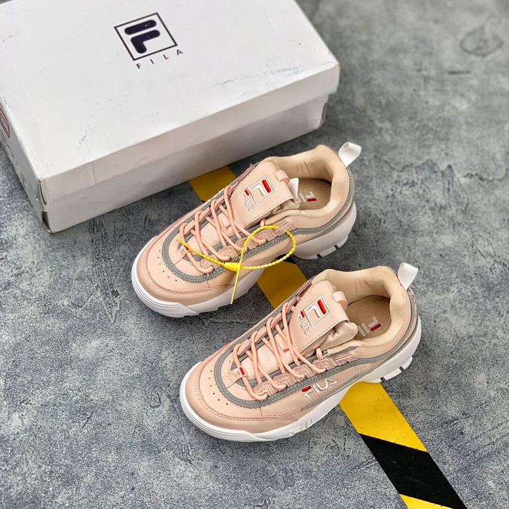 nude fila shoes
