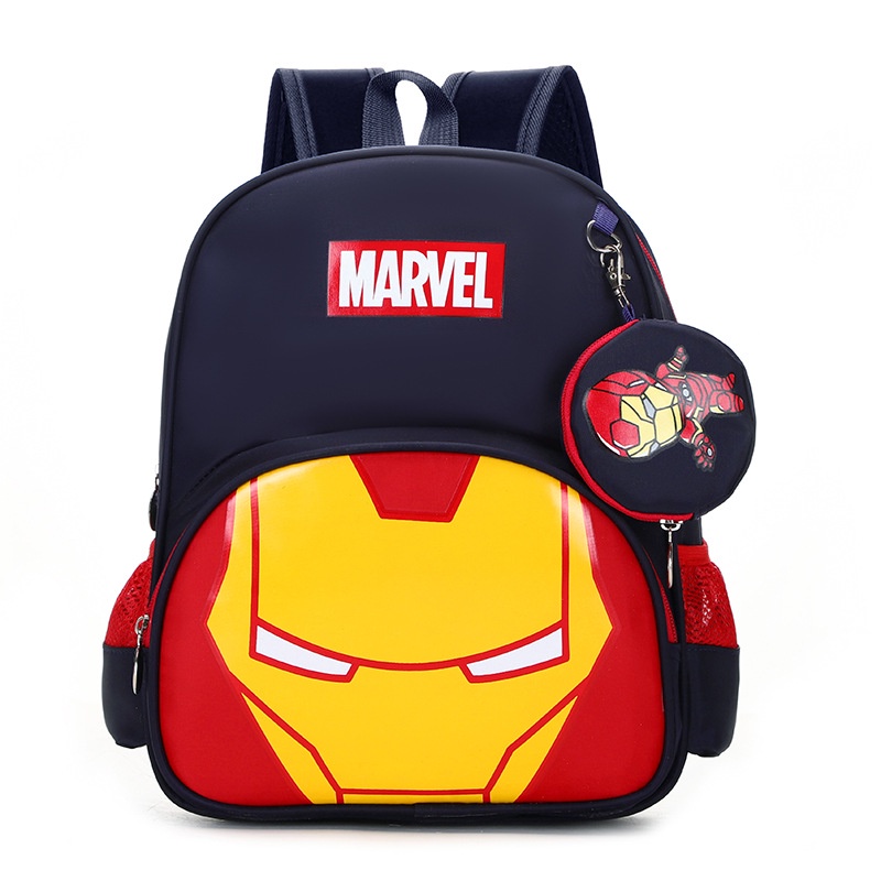 Ready Stock 4-6T Perschool Student Kids Fashion Backpack Spiderman Captain  Frozen Cartoon Kindergarten School Bag | Shopee Philippines