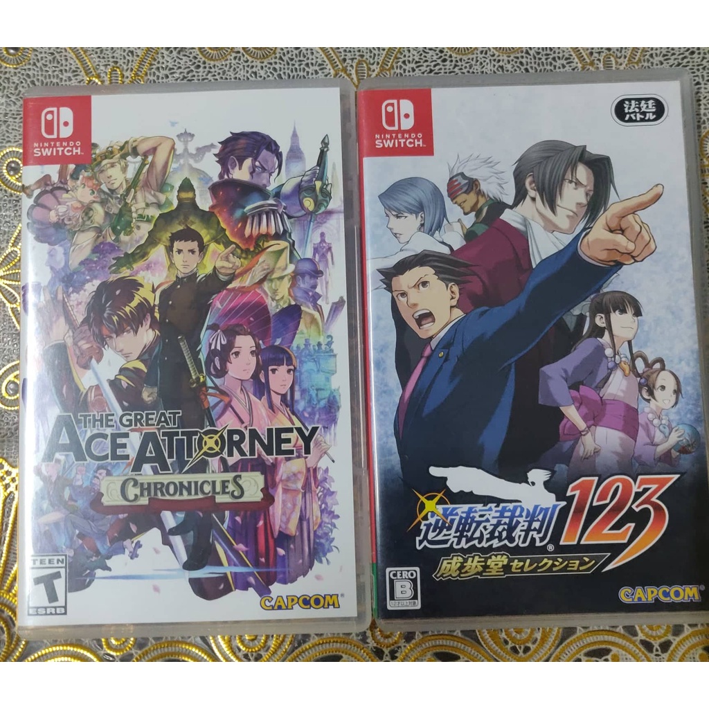 The Great Ace Attorney Games for Nintendo Switch | Shopee Philippines