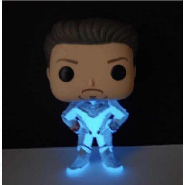 glow in the dark tony stark funko pop