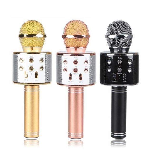 WS-858 Wireless Bluetooth Microphone 