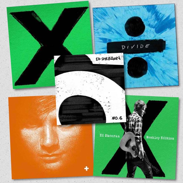 New Pre Order Ed Sheeran Albums Sealed Shopee Philippines
